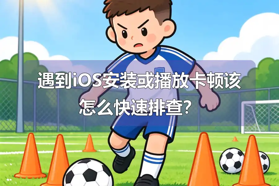 遇到iOS安装或播放卡顿该怎么快速排查?